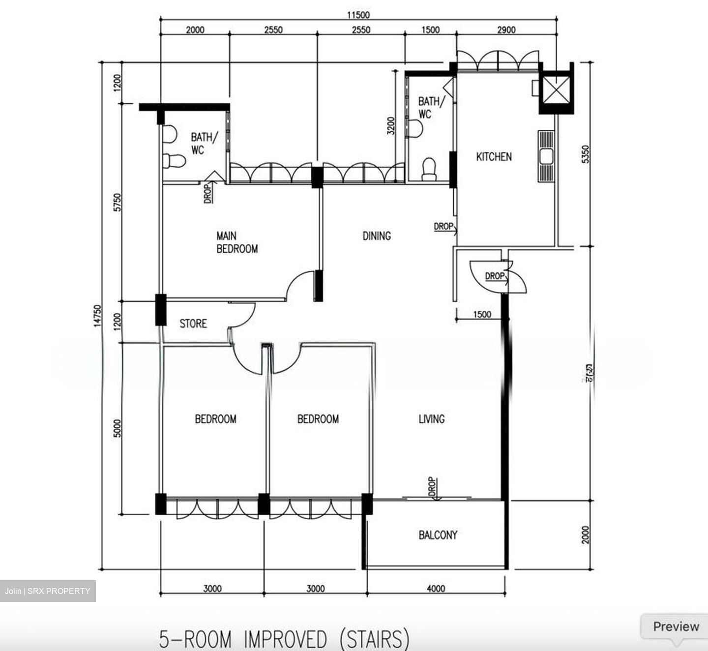 Blk 710 Bedok Reservoir Garden (Bedok), HDB 5 Rooms #521557171